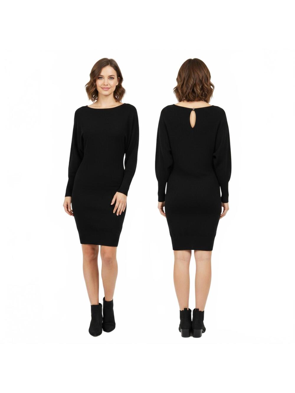 Twenty One Elegant Midi Long Sleeve Dress